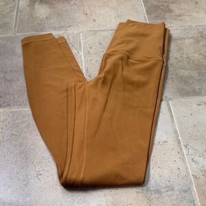 Lululemon brown leggings size 4. Perfect condition